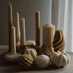 Belumio / Joel Rickert - Handgegossene Soja- und Bienenwachskerzen